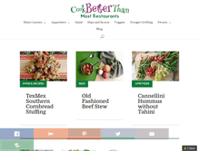 Tablet Screenshot of cookbetterthan.com